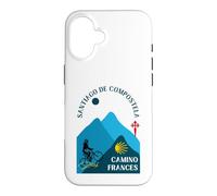 Camino Frances Vélo Femme Saint-Jacques-de-Compostelle 2026 Coque pour iPhone 16