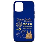 Camino Ingles 2026 Saint-Jacques-de-Compostelle Coque pour iPhone 12/12 Pro