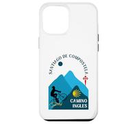 Camino Ingles Vélo Homme Saint-Jacques-de-Compostelle 2026 Coque pour iPhone 12 Pro Max