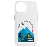 Camino Ingles Vélo Homme Saint-Jacques-de-Compostelle 2026 Coque pour iPhone 14