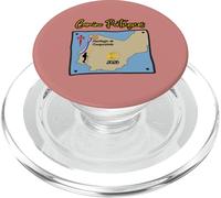 Camino Portugues 2026 Carte de pèlerin de Saint-Jacques-de-Compostelle PopSockets PopGrip pour MagSafe
