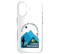 Camino Portugues Femme Marchant Santiago Portugais Way 2025 Coque pour iPhone 17
