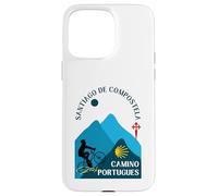Camino Portugues Vélo Homme Saint-Jacques-de-Compostelle 2026 Coque pour iPhone 15 Pro Max