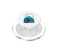 Camino Primitivo Couple Pèlerins Saint-Jacques-de-Compostelle 2026 PopSockets PopGrip pour MagSafe