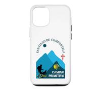 Camino Primitivo Homme et Chien Saint-Jacques-de-Compostelle 2026 Coque pour iPhone 12/12 Pro