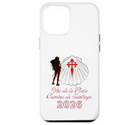 Camino Via de la Plata, Saint-Jacques-Compostelle 2026, Dame Pèlerine Coque pour iPhone 12 Pro Max