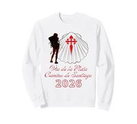Camino Via de la Plata, Saint-Jacques-Compostelle 2026, Dame Pèlerine Sweatshirt
