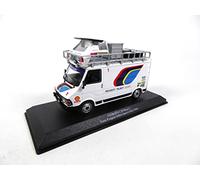 - Camion 1/43 Citroen C35 Phase 2 + Coque de Peugeot 205 GTI Turbo 16 sur Le Toit/Team Peugeot Talbot Sport - CMC001
