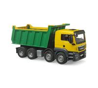 Camion À Benne Basculante Man Tgs Jaune Et Vert TU