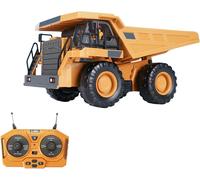 Camion À Benne Basculante Rc 1/24 2.4Ghz 9Ch Rc Camion De Construction Véhicules D'Ingénierie Jouets Éducatifs Pour Enfants Avec Musique Légère