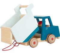 Camion à benne en bois à tirer dès 18 mois