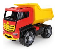 LENA 2143 Camion à Benne GIGA Truck, Camion à Benne Titan env. 51 cm, Grand véhicule Jouet de Chantier pour Les Enfants à partir de 3 Ans, Camion Benne Solide Multicolore