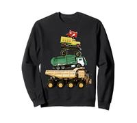 Camion à Benne Tenant Un Camion à ordures Monster Farm Truck Sweatshirt