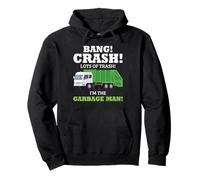 Camion à ordures Amusant Garbage Man Trash Route Citation Art Sweat à Capuche