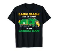 Camion à ordures Amusant Garbage Man Trash Route Citation Art T-Shirt