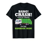 Camion à ordures Amusant Garbage Man Trash Route Citation Art T-Shirt