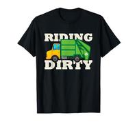 Camion à ordures équitation Sale drôle véhicule Poubelle Design T-Shirt