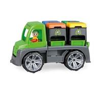 Lena camion à ordures Truxx boys 28 x 16 cm vert/gris 2-pièces Gris G