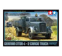 Camion Allemand 3t Tamiya 1/48 : Modèle Précis Avec Châssis Détaillé, Capote Opt