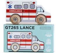 Camion Ambulance en bois Lance Rouge