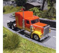 Camion Américain, GMC General, Orange / Jaune - BREKINA 85778 - HO 1/87