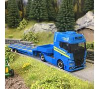 Camion articulé semi-remorque surbaissée, MAN TGX GX, Zillner - HERPA 320047 - H