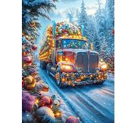 Camion autoroute 1000 Pièces Puzzle Adolescent en Carton Rigide Animal de compagnies Difficulté Moyenne Activité Éducative Voyage Déplacement Cadeau Anniversaire Petit Prix 1000 PCS