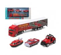 Camion Autotransporteur Action Team (28 X 13 Cm)
