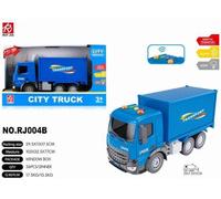 Camion Avec Conteneur Lumineux Et Sonore Rj004B