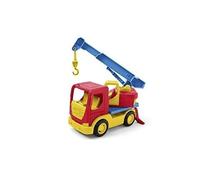 Camion Avec Grue - Wader - Tech Truck 35317 - Vert - 26 X 11,5 X 32 Cm - Jouet Pour Enfant