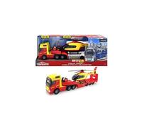 Majorette Camion + Hélicoptère de Police GS 35 cm – Sons et lumières