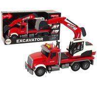 Camion avec pelleteuse Tracteur Pelleteuse Sons Lumières