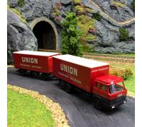 Camion avec remorque Hanomag Union -HO-1/87-Wiking 045701