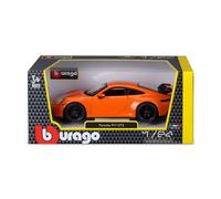 Bburago 1:24 Porsche 911 GT3 2021 - Réplique de Voiture de Collection en métal moulé - Détails réalistes intérieurs et extérieurs - Modèle pour Enfant et Adulte