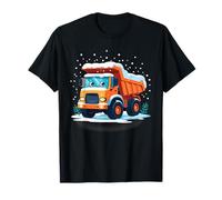 Camion Benne d’Hiver avec Expression Amicale T-Shirt