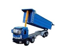Camion-Benne Miniature en Alliage Échelle 1:50 Véhicule en Métal Jouet Robuste Quatre Options Disponibles(Blue)