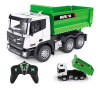 Camion-benne télécommandé COIL échelle 1:18 vert