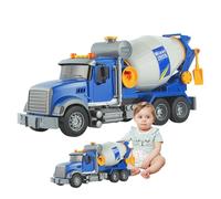 Camion bétonnière jouet de construction -28 cm Véhicule en béton, Machine de construction sonore | Développement éducatif, comme cadeau pour enseigner la motricité Camion de jeu pour ra