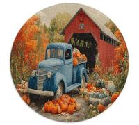 Camion Bleu rempli de Fruits et légumes 1000pcs (67.5x67.5cm) Puzzles Adaptés Aux Adultes Et Aux Personnes Âgées De 14 Ans Et Plus