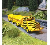 Camion Büssing 8000 double bennes basculantes - WIKING 67506 - HO 1/87