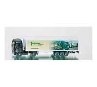 Siku Camion cabine 1627 – Métal/Plastique, Échelle 1:87, Vert, pneus caoutchouc, hayon ouvrant