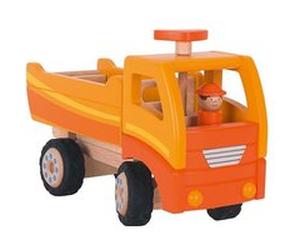 Camion chantier - bois orange Orange G
