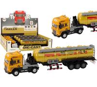 Camion-citerne TIR 1:24 Bruits de remorque s'allument en jaune
