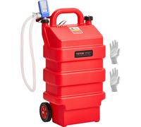 Camion-citerne VEVOR 60 litres de carburant, 1,2 m de tuyau de transvasement et pistolet de soutirage à capteur Auto-Stop, adaptateur de réservoir, convient pour le diesel et l'essence, rouge