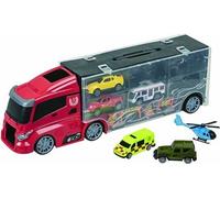 Camion - - Convoyeur 6 Véhicules Et Rampe