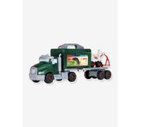 Theo Klein 8640 Camion de Bricolage Bosch à Monter avec visseuse électronique Ixolino II - Jeu de Construction de Plus de 80 pièces - avec Grue, Chariot élévateur - pour Les Enfants dès 3 Ans