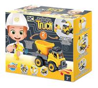 Camion de Chantier RC Buki - Jouet de Construction Radiocommandé et Visseuse Électrique pour Enfants dès 3 Ans