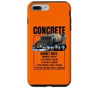 Camion de Ciment Amusant à taux horaire pour béton Coque pour iPhone 7 Plus/8 Plus