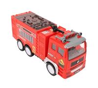 Camion de Construction de Pompiers avec Système de Lumière et de Musique 4D, Grand et Durable pour Impliquer Les Enfants, pour Les Anniversaires et Les Vacances