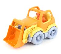 Camion de construction pelle orange et jaune